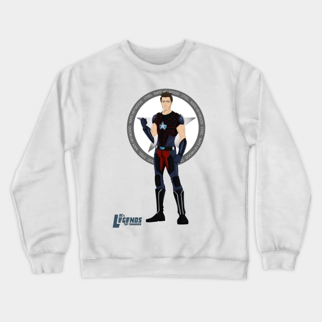 Nate Heywood - Steel Crewneck Sweatshirt by RotemChan